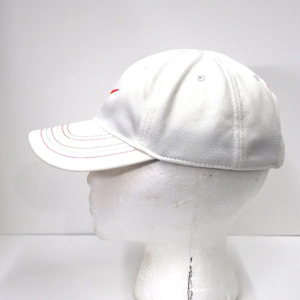 Nike Just So It‎ Rainbow Swoosh Child Hat Girls White